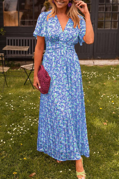 Pauline | Women's Long Maxi dress with floral print