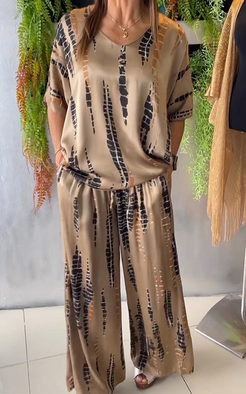 Marie | Women's Relaxed Casual Printed Set