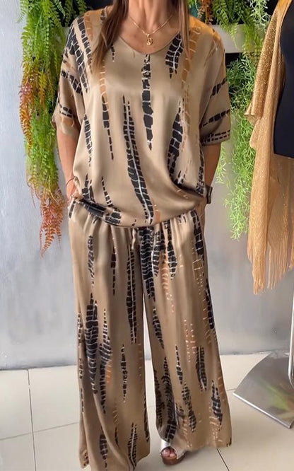 Marie | Women's Relaxed Casual Printed Set