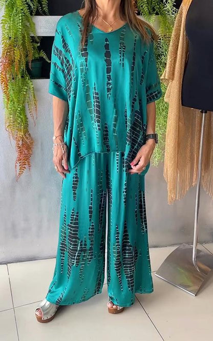 Marie | Women's Relaxed Casual Printed Set