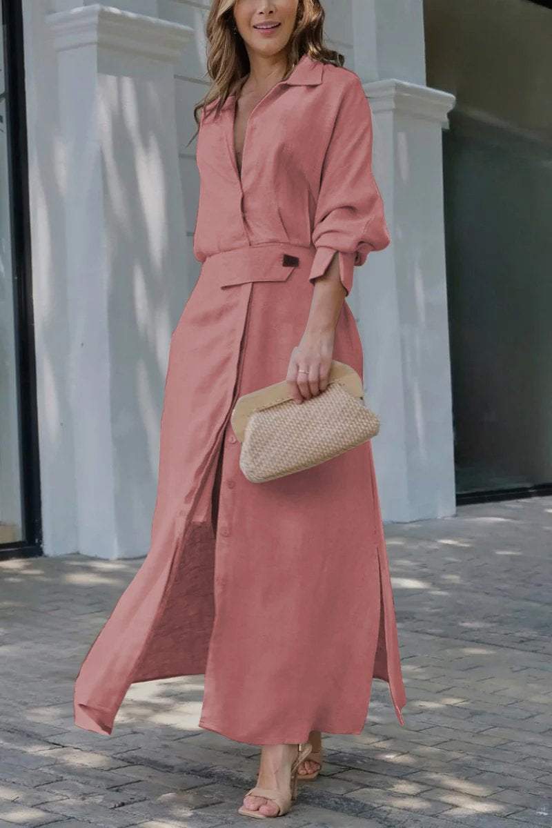 Jeanette | Women's Maxi Dress with V-Neck