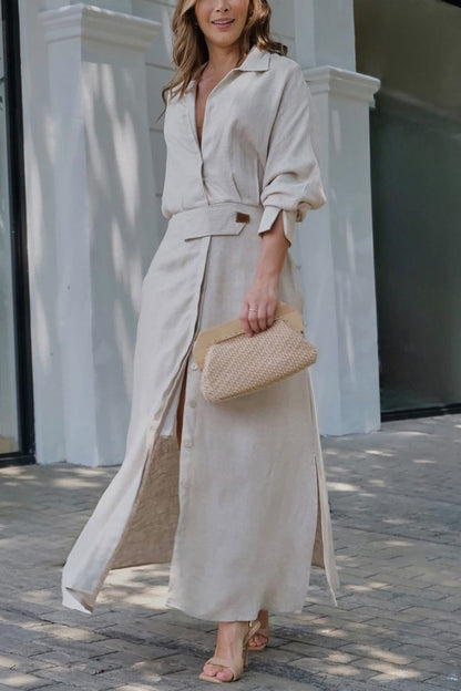 Jeanette | Women's Maxi Dress with V-Neck