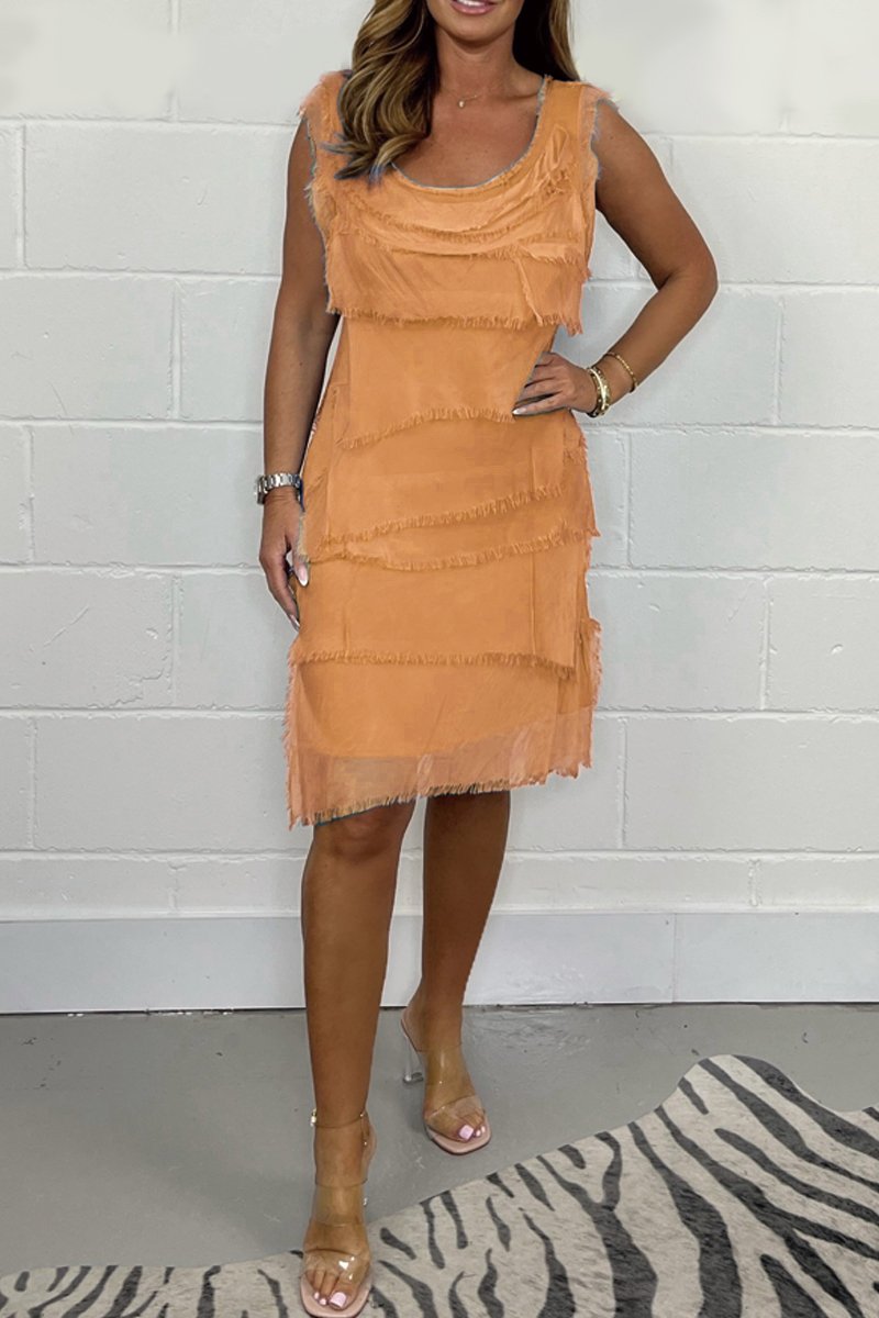 Ilaira | Women's Chic Sleeveless Midi Dress