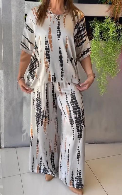Marie | Women's Relaxed Casual Printed Set