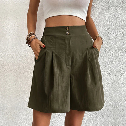 Layla | Women's Elegant Comfortable Shorts with Pockets