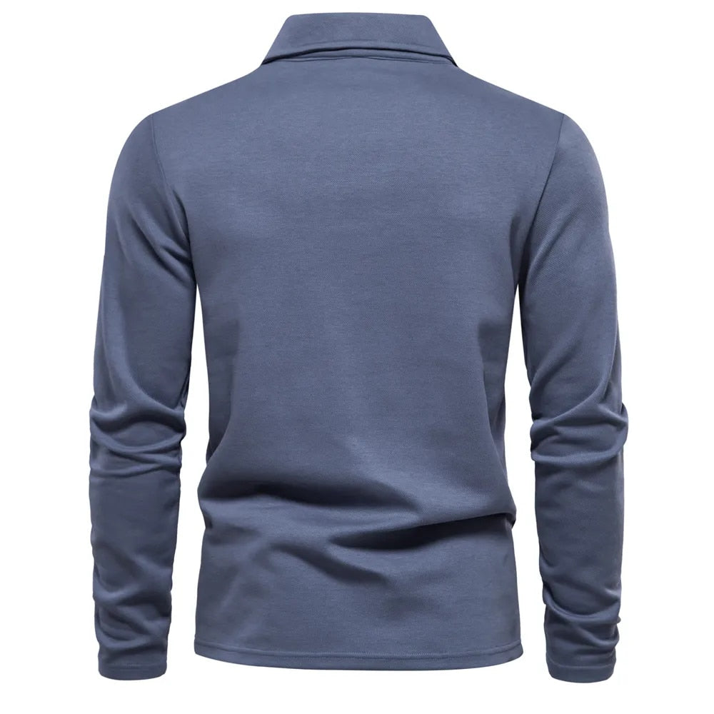Levi | Men's Polo Pullover with Long Sleeve