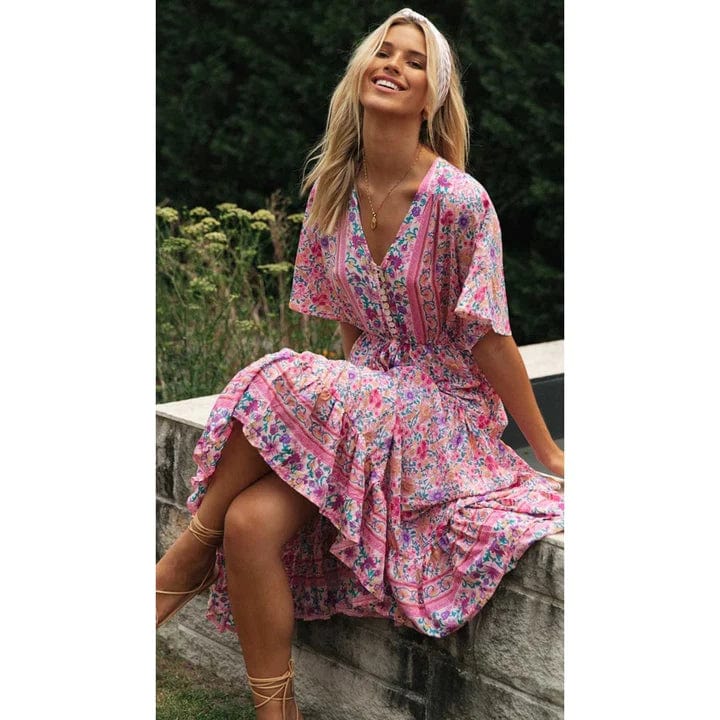 Women's Juul Country House Ibiza Style Long Maxi Dress