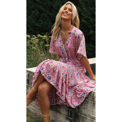 Women's Juul Country House Ibiza Style Long Maxi Dress