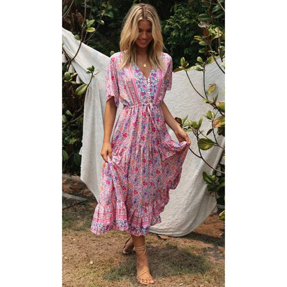 Women's Juul Country House Ibiza Style Long Maxi Dress