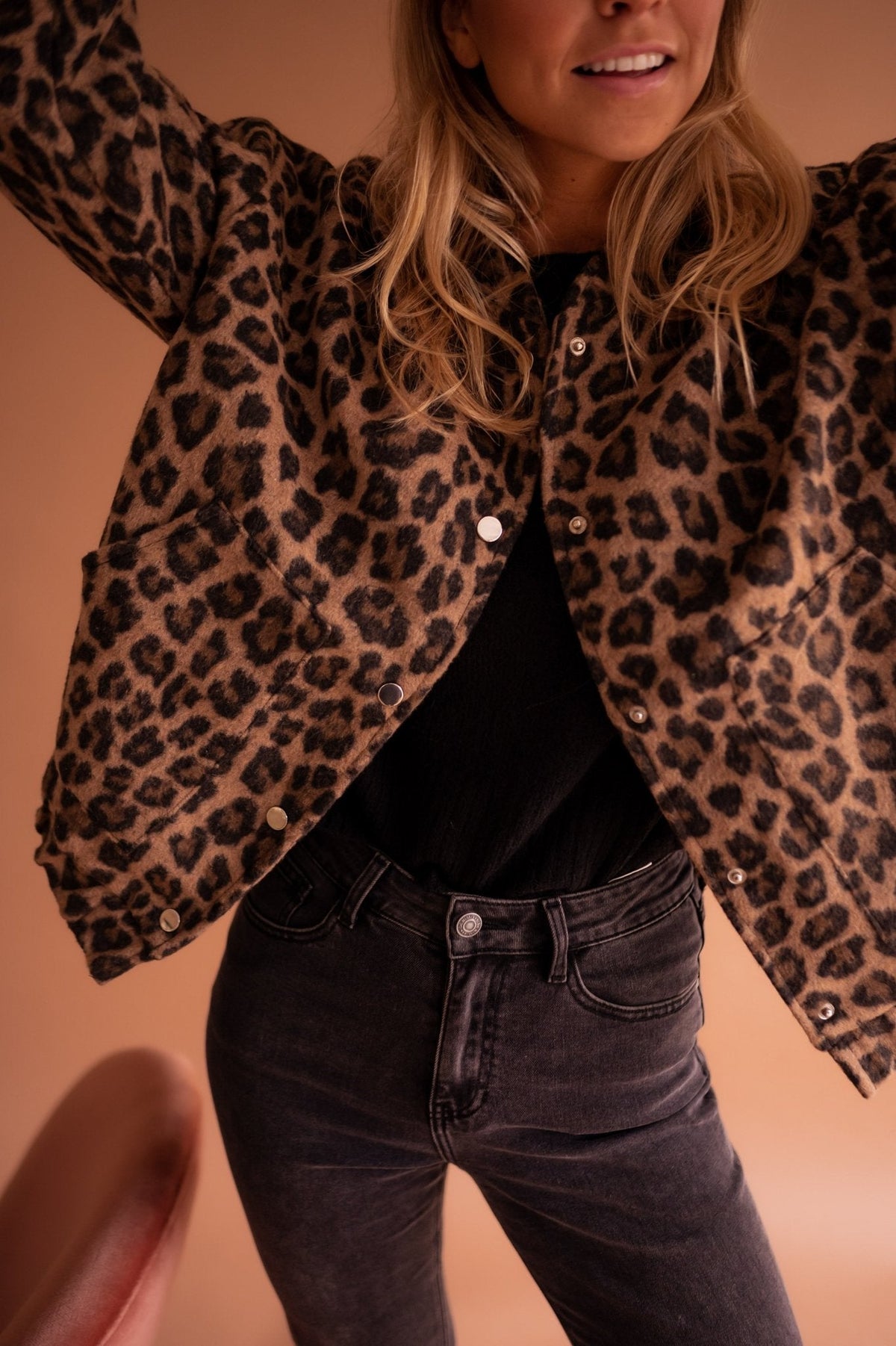 Katarzyna | Women's Timeless Leopard Print Jacket