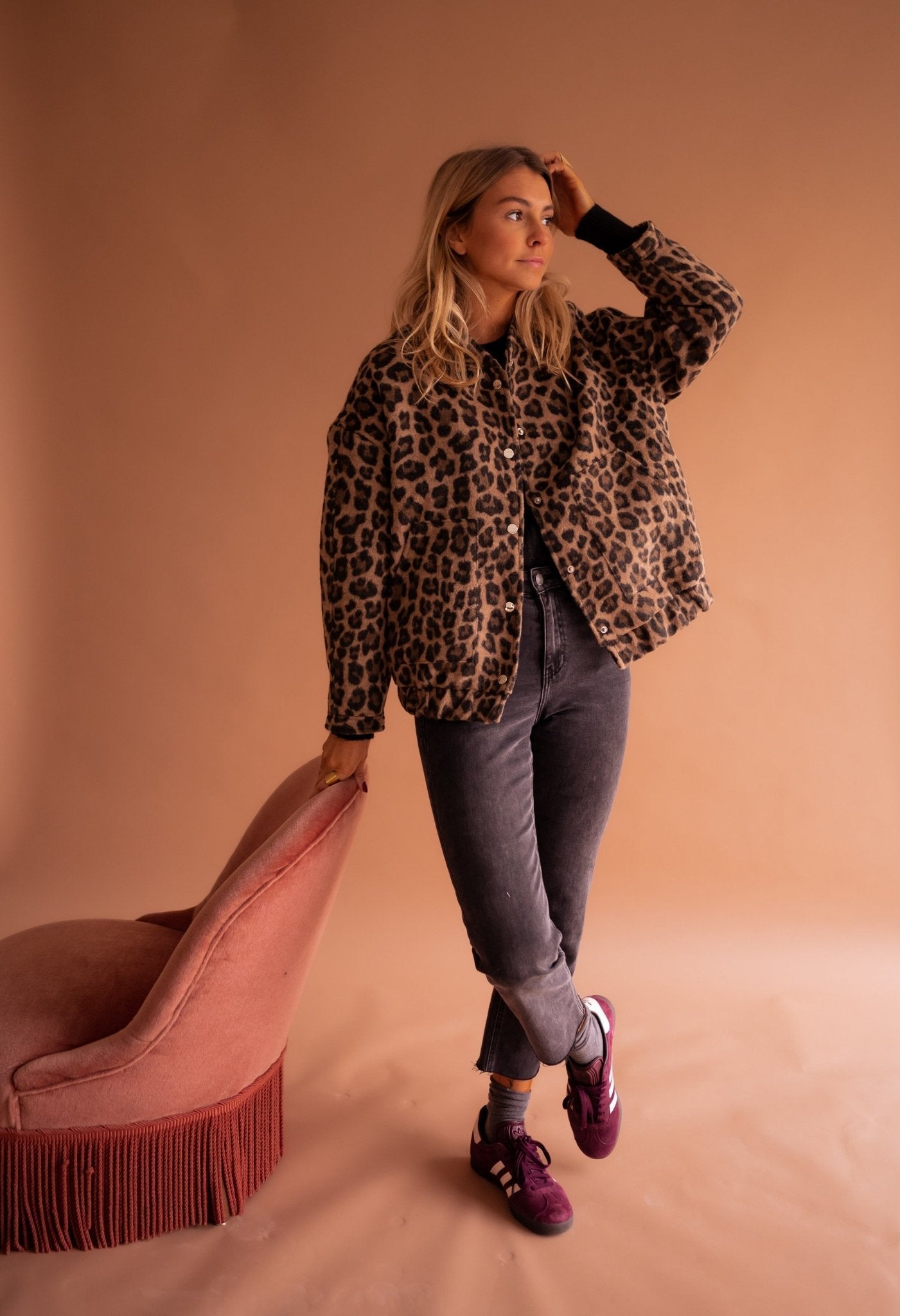 Katarzyna | Women's Timeless Leopard Print Jacket