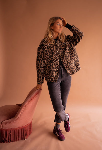 Katarzyna | Women's Timeless Leopard Print Jacket