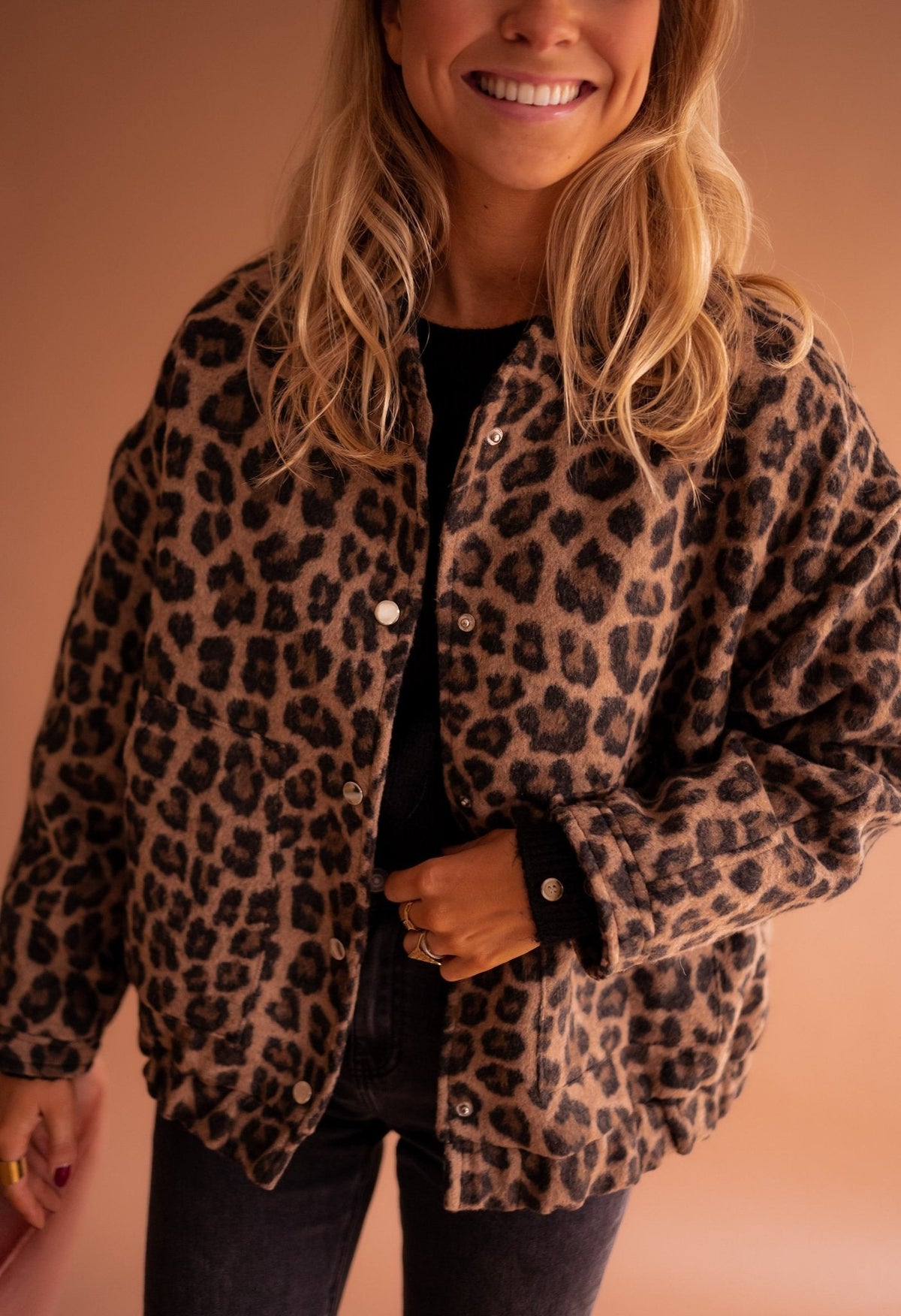 Katarzyna | Women's Timeless Leopard Print Jacket
