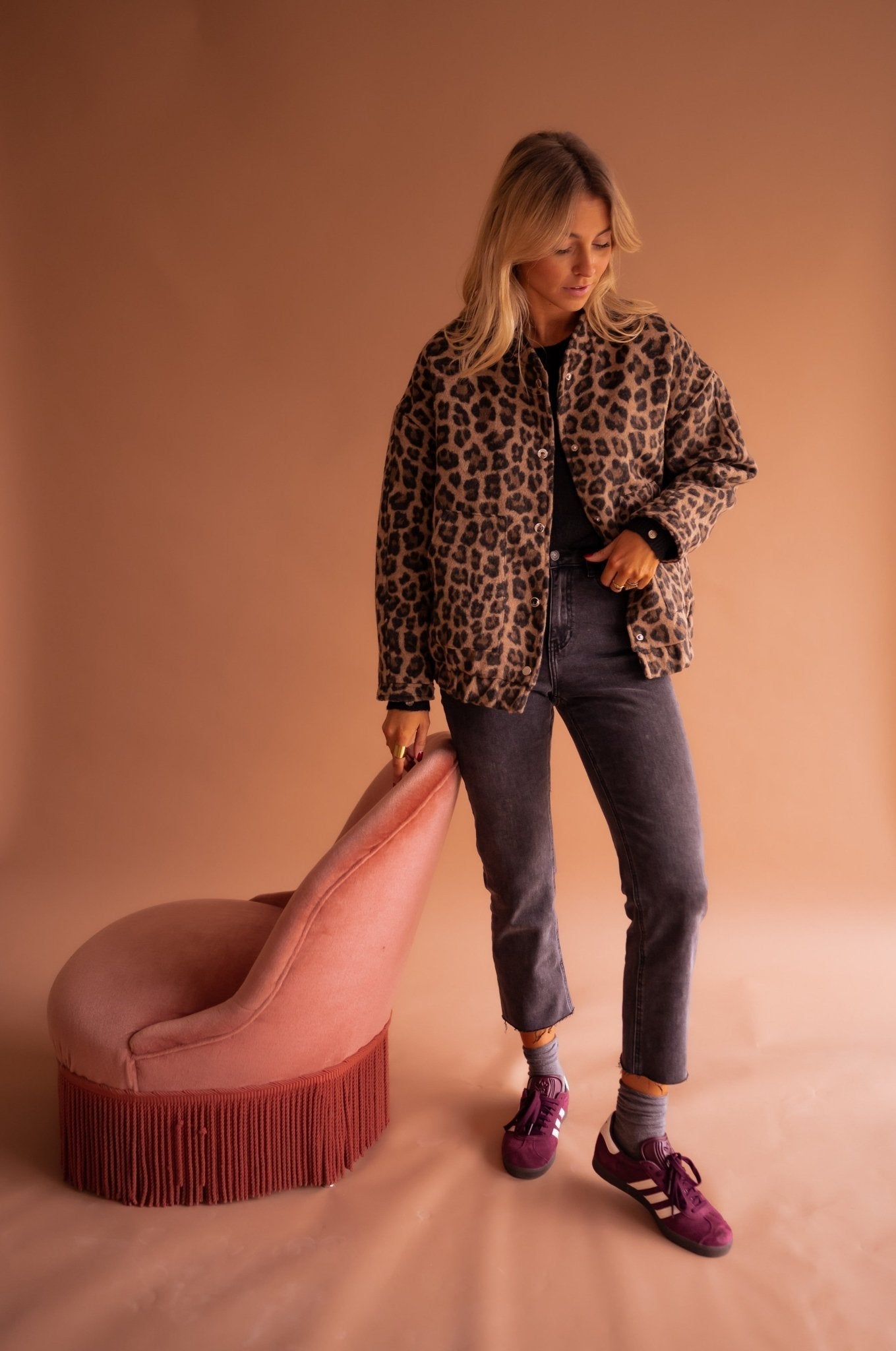 Katarzyna | Women's Timeless Leopard Print Jacket
