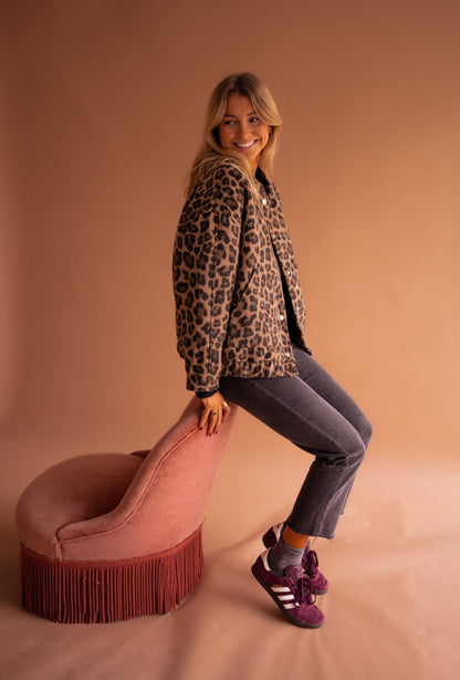 Katarzyna | Women's Timeless Leopard Print Jacket