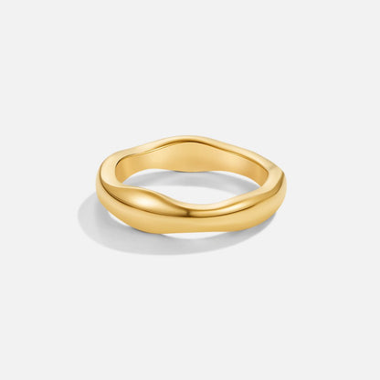 Waves Ring Set