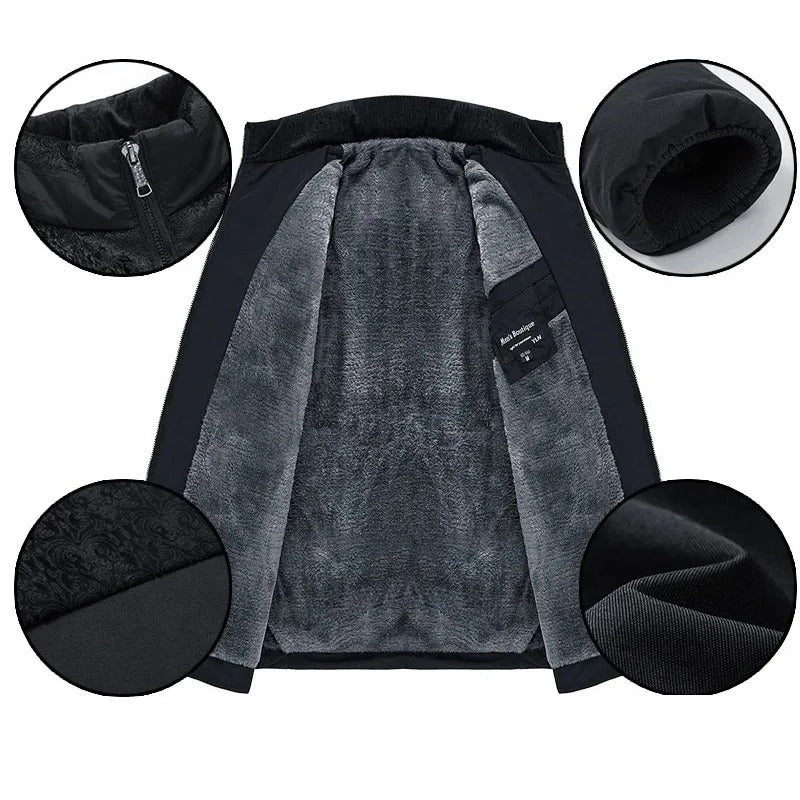 Men's Elegant Padded Puffer Jacket