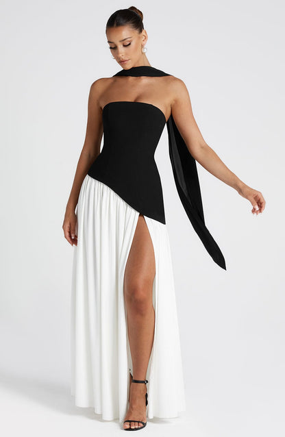 Women's Maxi Dress with Side Slit