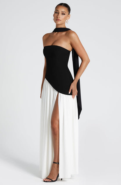 Women's Maxi Dress with Side Slit
