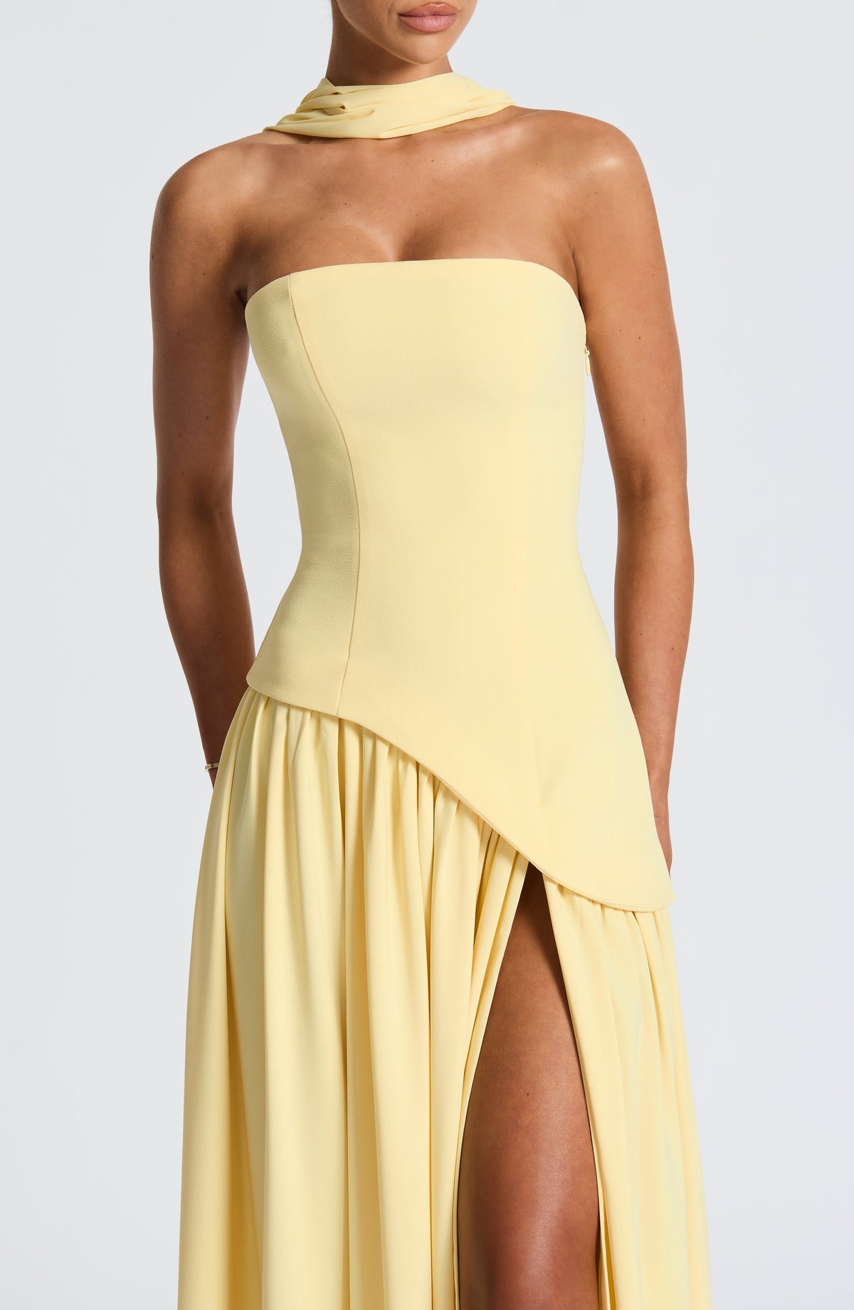 Women's Maxi Dress with Side Slit