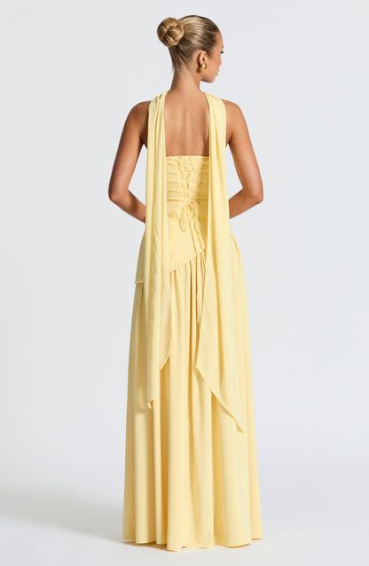 Women's Maxi Dress with Side Slit