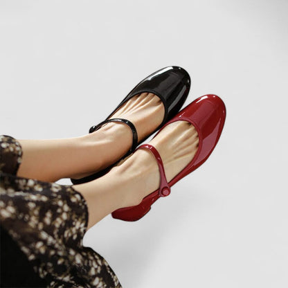 Mayzhera | Women's Cushioned Buckle Orthopedic Mary Jane Shoes