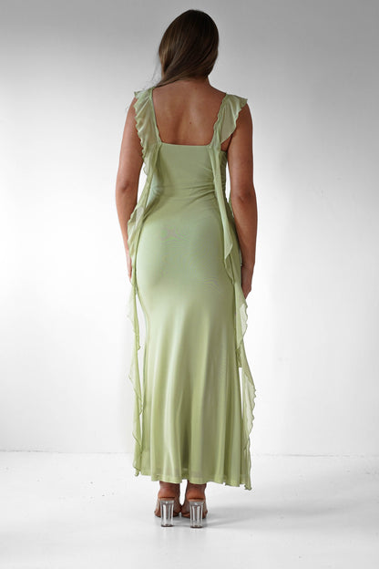 Women's Salma Chic Sutton Ruffled Maxi Dress
