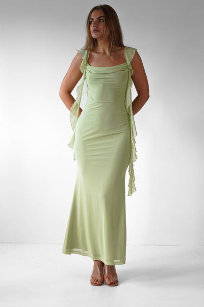 Women's Salma Chic Sutton Ruffled Maxi Dress