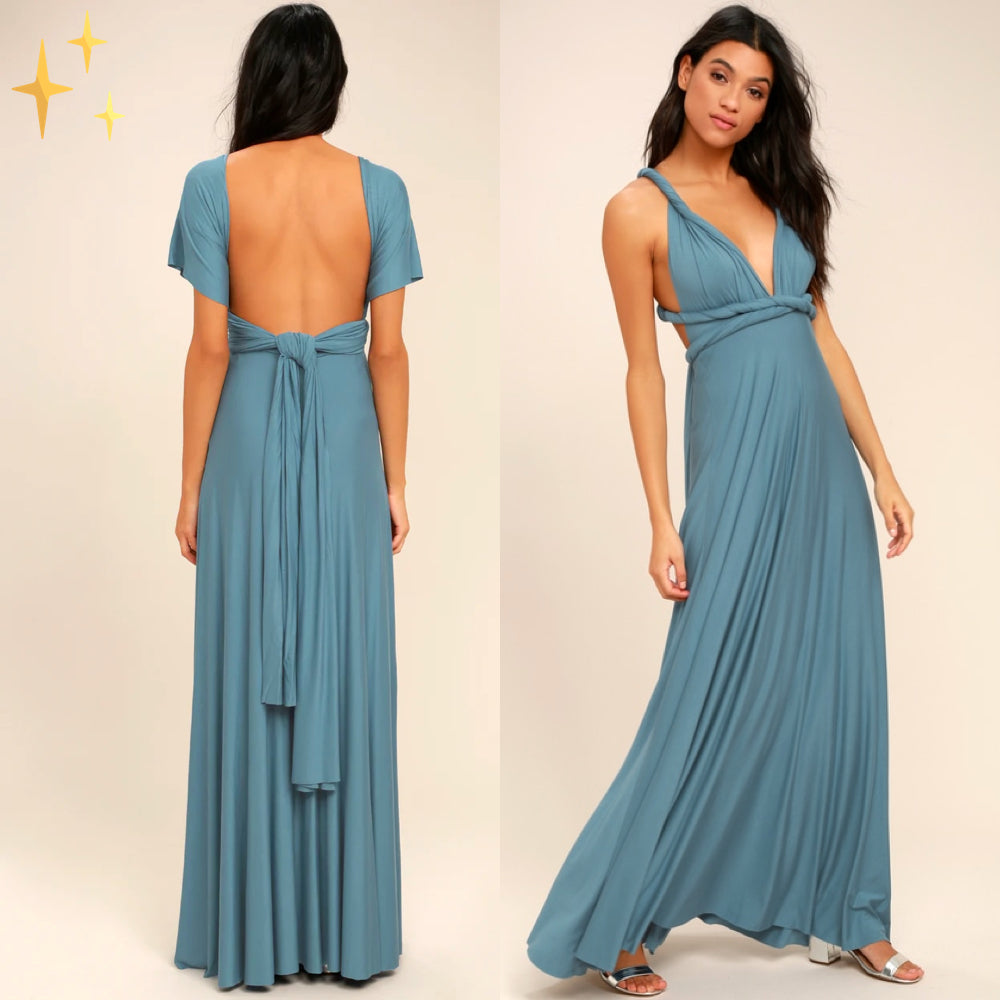Women's a-Lot, Multi-Functional Wrap Maxi Dress