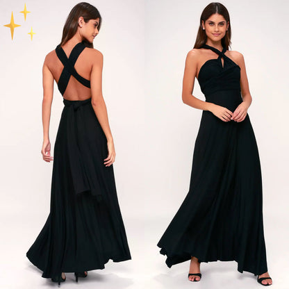 Women's a-Lot, Multi-Functional Wrap Maxi Dress