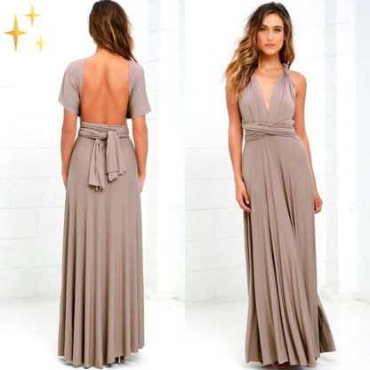 Women's a-Lot, Multi-Functional Wrap Maxi Dress