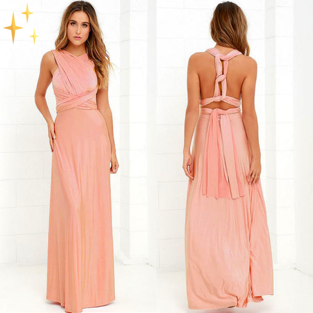 Women's a-Lot, Multi-Functional Wrap Maxi Dress