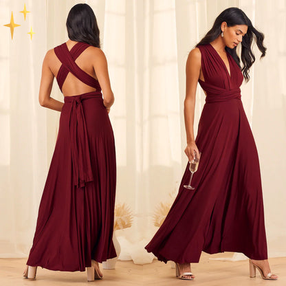 Women's a-Lot, Multi-Functional Wrap Maxi Dress