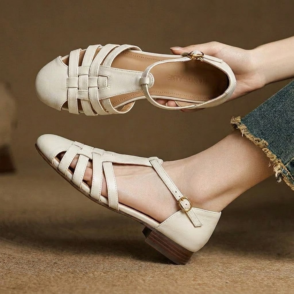 Dalia | Genuine Leather Flats