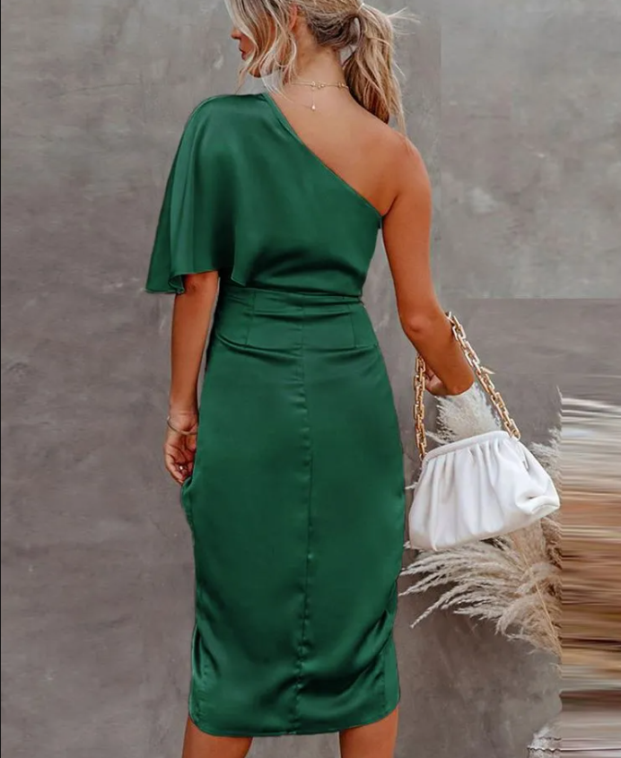 Naomi | Women's Sleek and Stylish Tailored Midi Dress