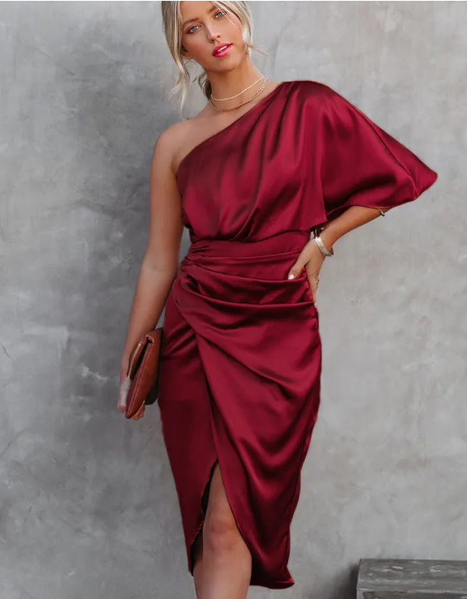 Naomi | Women's Sleek and Stylish Tailored Midi Dress