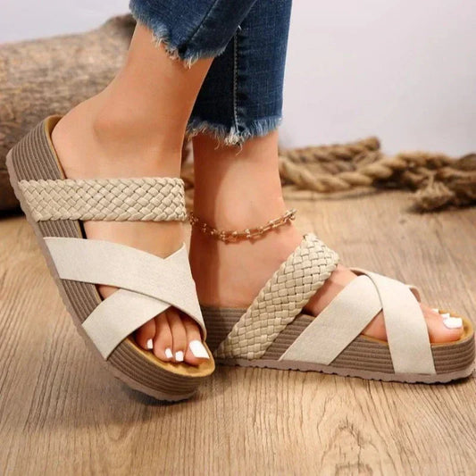Women's Orthopedic Open-Toe Darcey Comfort-Orthotic Sandals