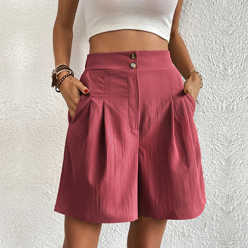 Layla | Women's Elegant Comfortable Shorts with Pockets