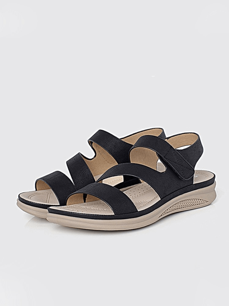 Women's Breathable Open-Toe Alessandra Orthopedic Wedge Sandals with Arch Support