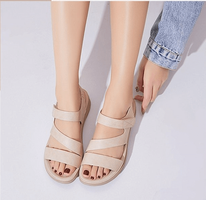 Women's Breathable Open-Toe Alessandra Orthopedic Wedge Sandals with Arch Support