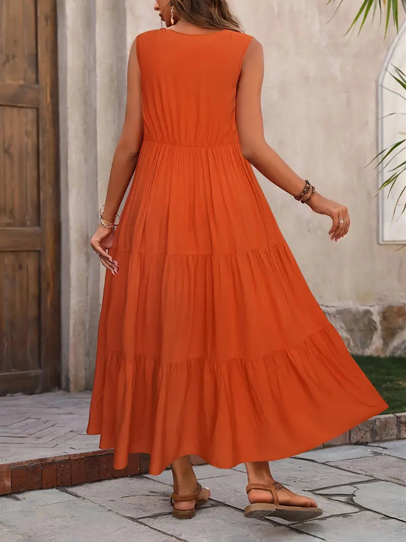 Noelia | Women's Lightweight Summer Maxi Dress