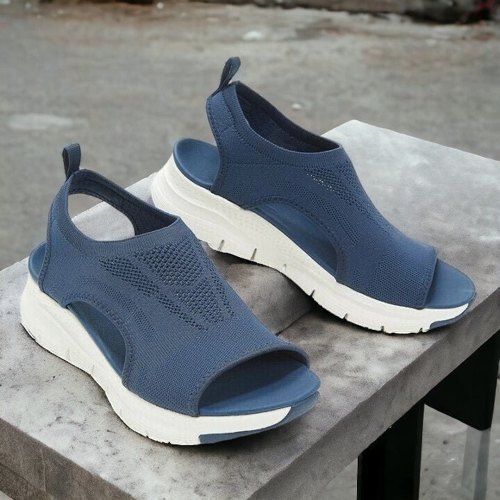 Cushioned Open-Toe Gina Orthopedic Sport Sandals with Arch Support
