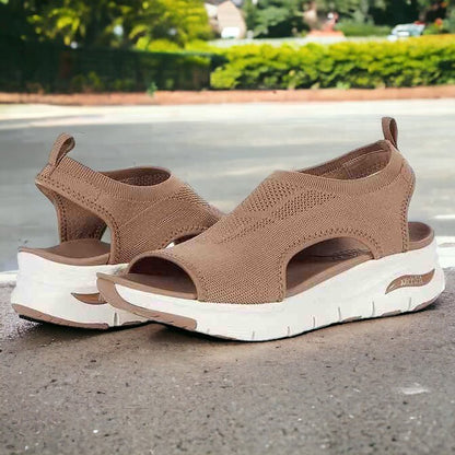 Cushioned Open-Toe Gina Orthopedic Sport Sandals with Arch Support