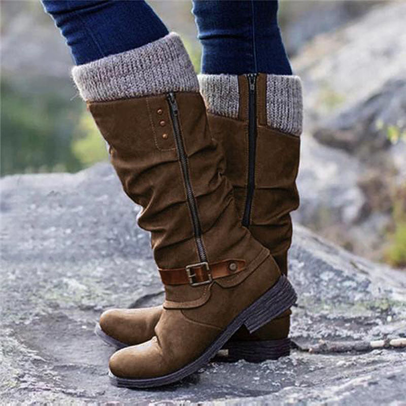 Bonnie | Women's Cushioned Buckle Orthopedic Comfort Ankle Boots