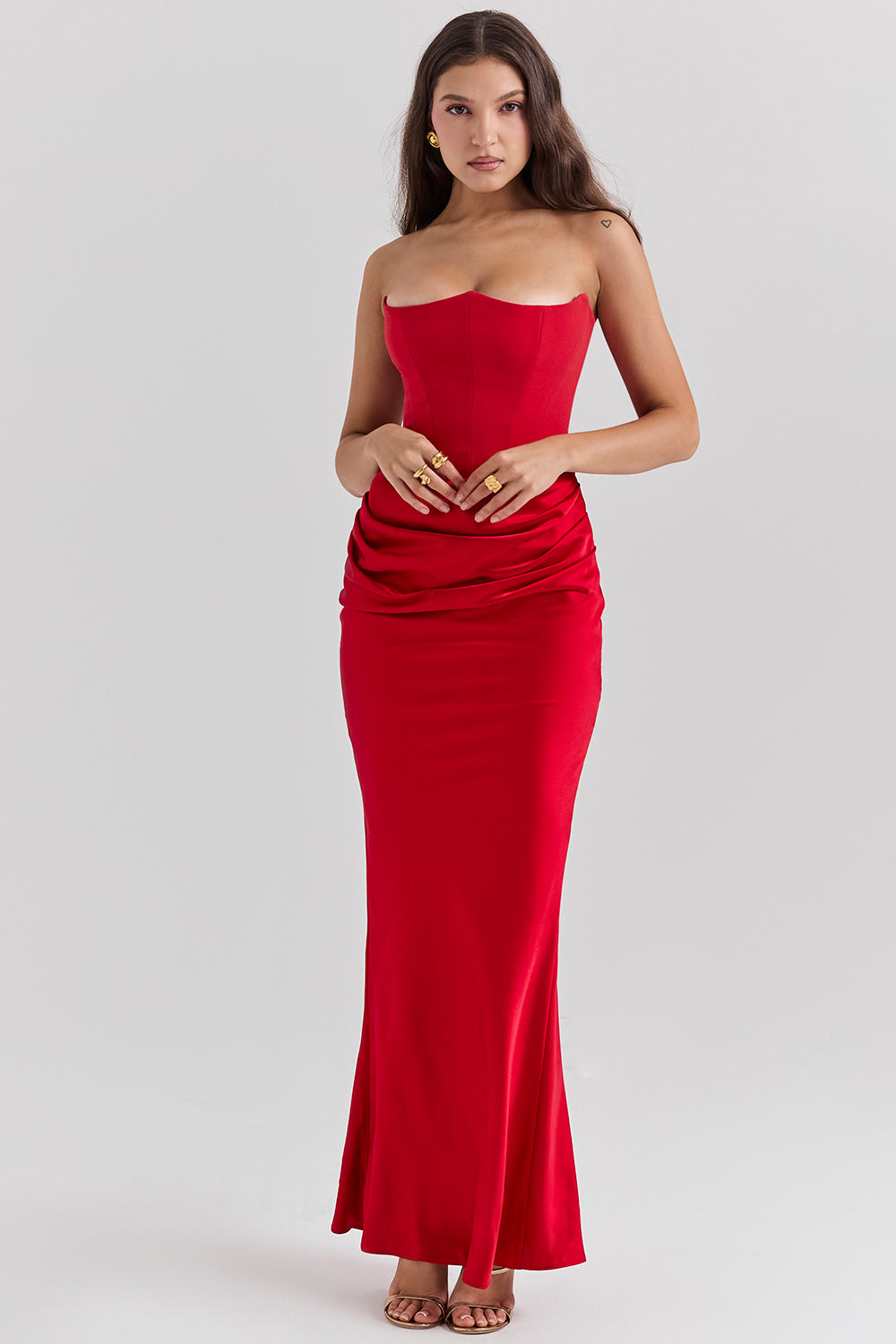Lilly | Women's Elegant Corset Maxi Dress