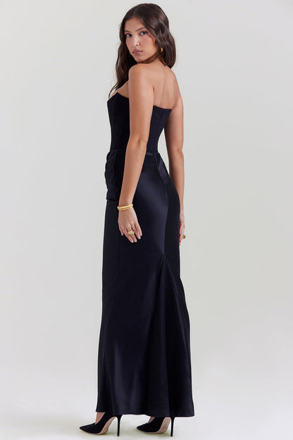 Lilly | Women's Elegant Corset Maxi Dress