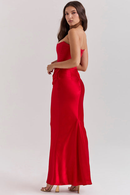 Lilly | Women's Elegant Corset Maxi Dress