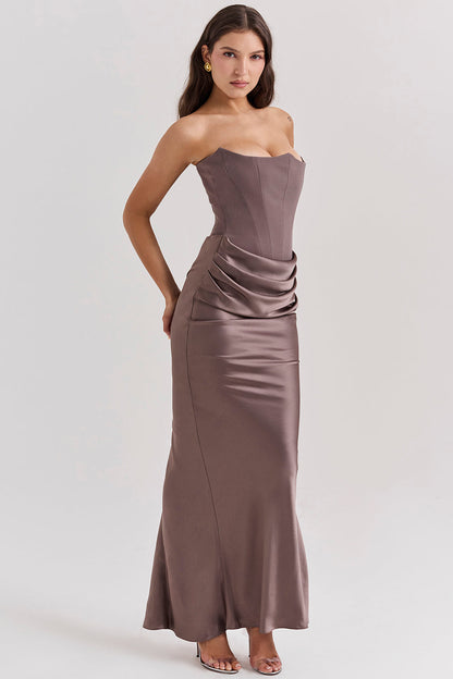 Lilly | Women's Elegant Corset Maxi Dress