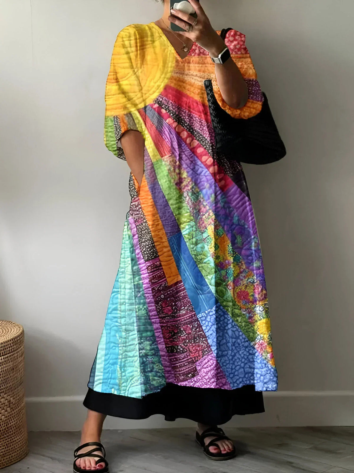 Diede | Women's Relaxed Colourful Dress