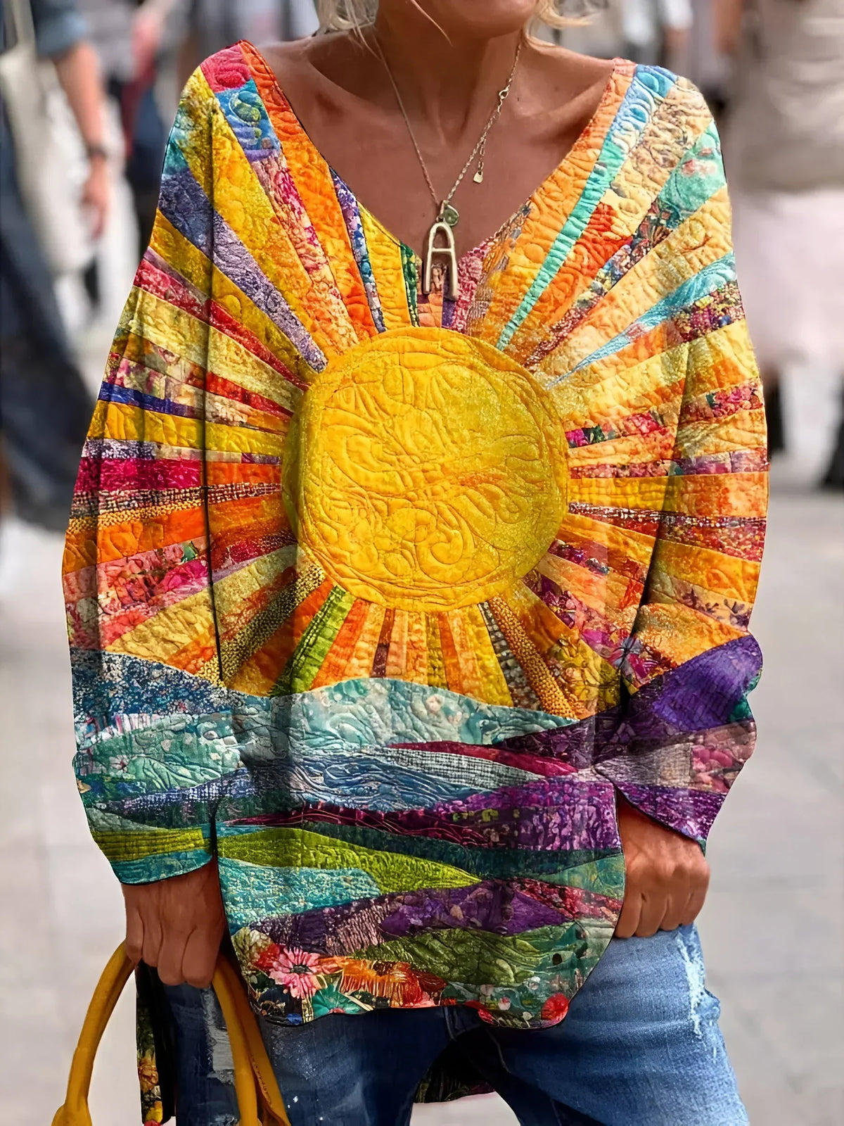 Elisa | Women's Cheerful Colourful Blouse